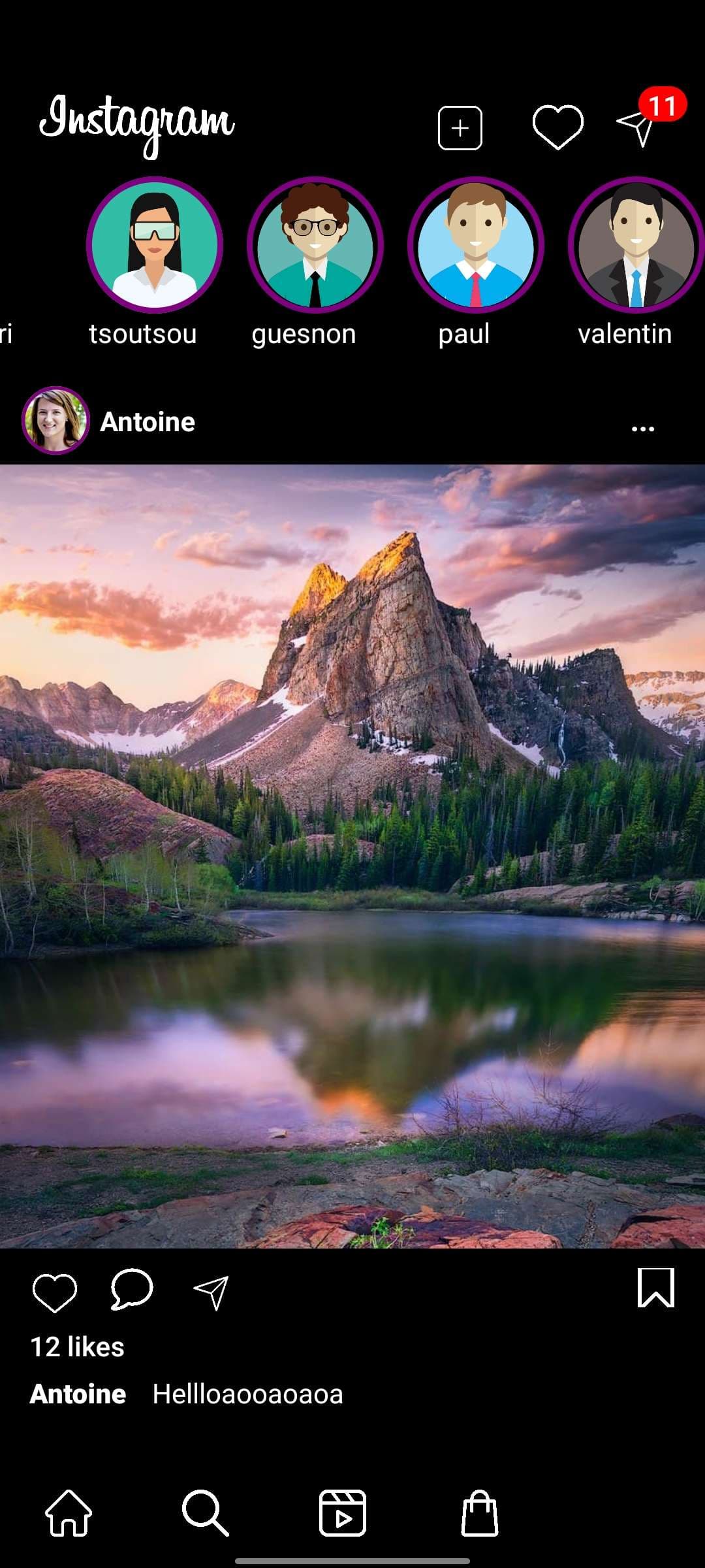 Instagram Clone - Social Media — 2